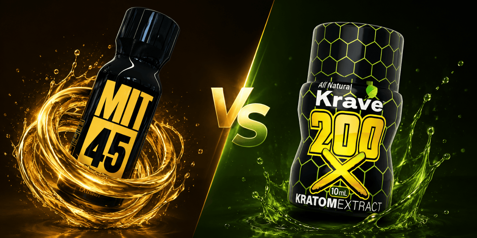 MIT45 vs Krave Kratom Comparison: Key Differences Explained
